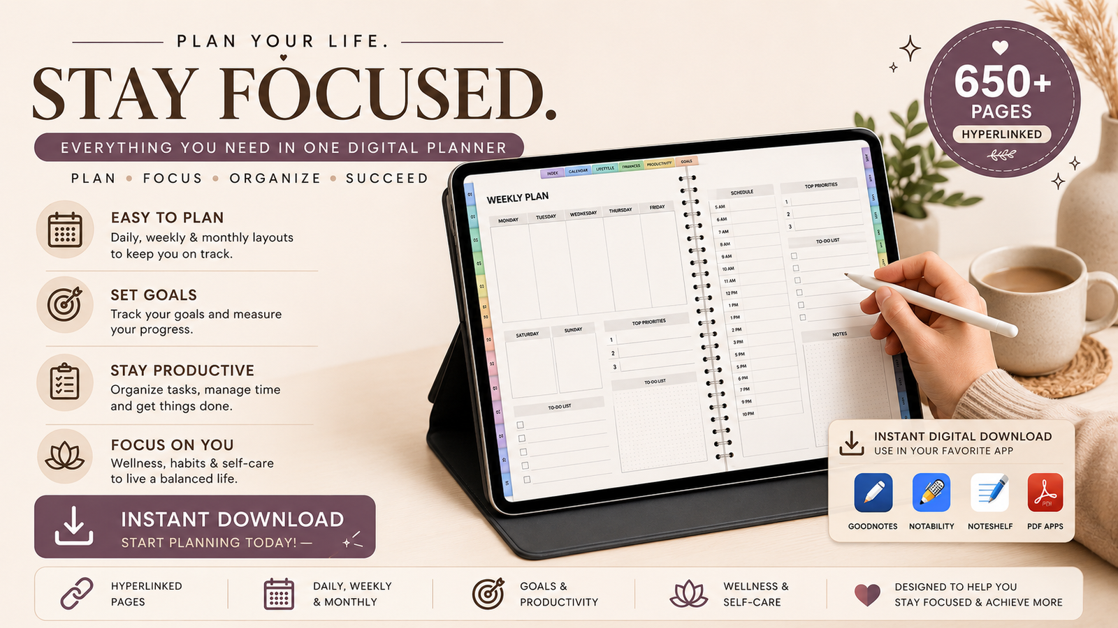 Digital Planner Bundle